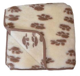 SamWo, Schafwolldecke/Kuscheldecke, Floor 100% Merinowolle, 200x140cm wolfskin natur 