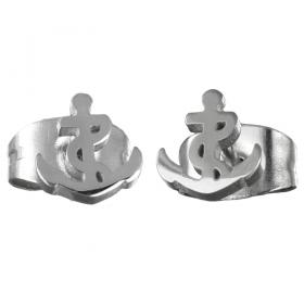 I-be, Edelstahl Ohrstecker Anker 35ES Anker 