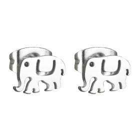 I-be, Edelstahl Ohrstecker Elefant 35ES Elefant 