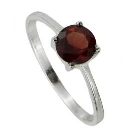 I-be, Granat Edelstein Ring 925 Sterling Silber 102121/6 KF 