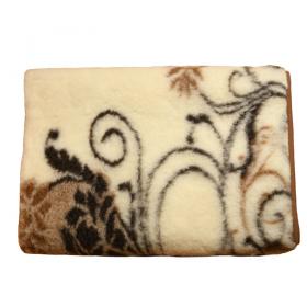 SamWo, Schafwolldecke/Kuscheldecke, Floor 100% Merinowolle, 100x140cm, KD elegant light 