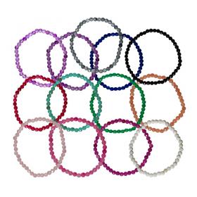 I-be, Edelstein Stretch Armband 4mm 504904 