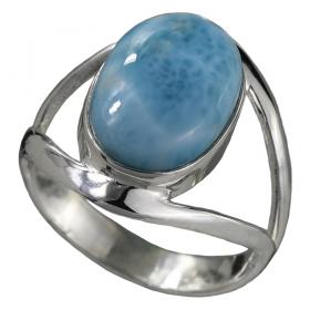 I-be, Larimar Edelstein Ring 925 Sterling Silber 103012/10x14-2B 