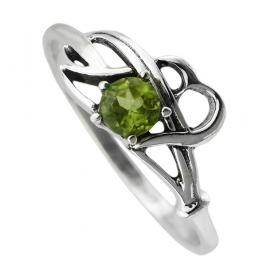 I-be, Regenbogen Mondstein Edelstein Ring 925 Sterling Silber 107925-3B 54 (17,2)