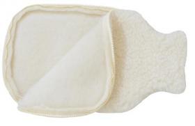 SamWo, Wärmflaschenhülle aus 100 % natürlicher Schafwolle 