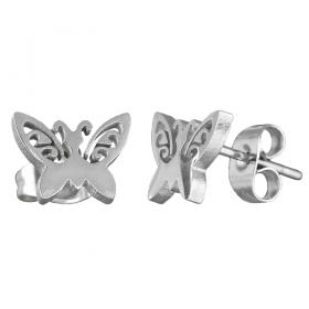 I-be, Edelstahl Ohrstecker Schmetterling, 35ES Schmetterling 