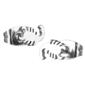 I-be, Edelstahl Ohrstecker Skorpion, 35ES Skorpion 
