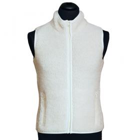 SamWo, Schafwollweste premium aus 100% Merinowolle mit Stehkragen, SWW Premium 